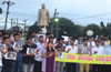 Mangaluru: ACSA protest demanding probe in mysterious death of Kavya